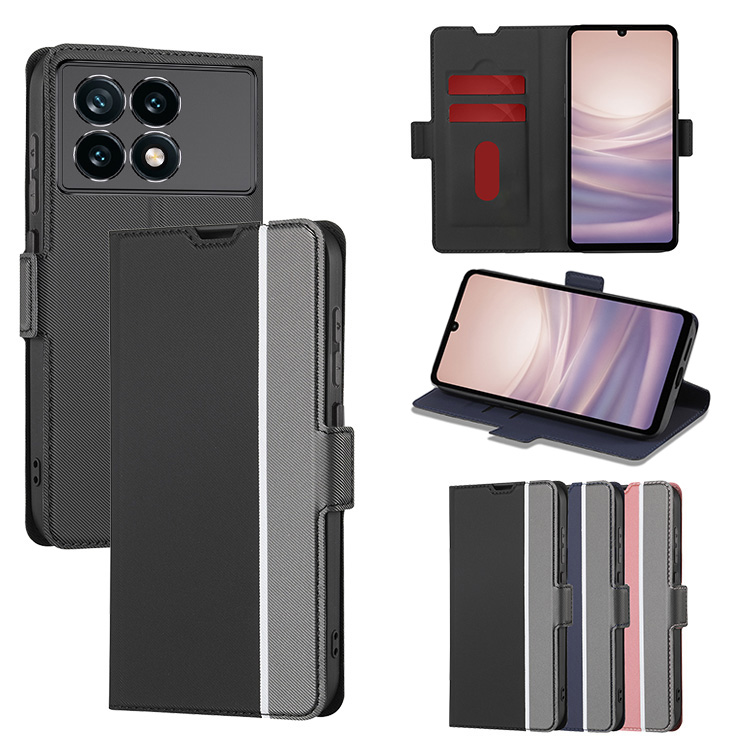 POCO X6 pro �P�[�X �蒠�^ �J�o�[ PU���U�[ �蒠�^���U�[�P�[�X �X�^���h�@�\ �J�[�h���[ �X�g���b�v�� ���� �V���I�~ Xiaomi POCO X6 �v�� �A���h���C�h