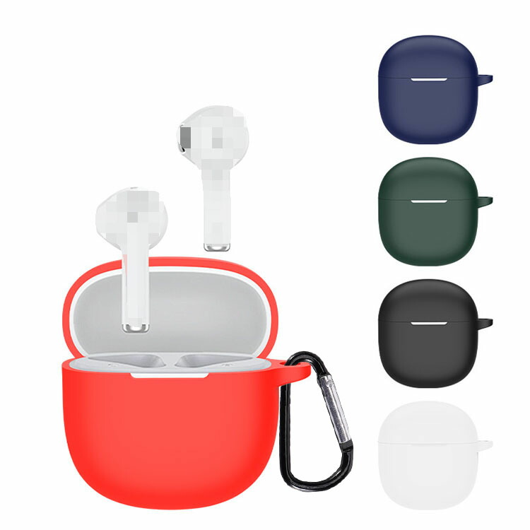 AilyBuds Lite �P�[�X �V���R�� �V���v�� �J���r�i�t�� �ی�J�o�[ QCY �L���[�V�[���C �A�C���[�o�b�Y ���C�g �������� ������� �J�o�[ ���h�~ �P�[�X