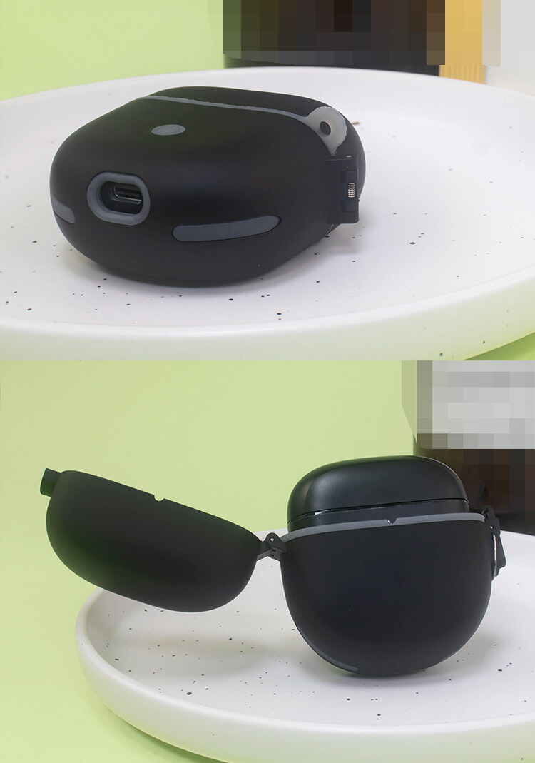 Bose QuietComfort Ultra Earbuds ケース カバー カラビナ付き ストラップ付き シンプル おしゃれ おすすめ 傷防止 ボーズ クワイエットコンフォート｜keitaiichiba｜03