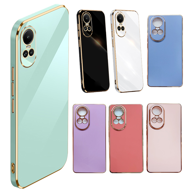 OPPO Reno10 Pro 5G ケース カバー メッキ TPU ソフトケース 可愛い お洒落 おしゃれ ストラップホール付き オッポ リノ10 プロ 5G おすすめ おしゃれ｜keitaiichiba