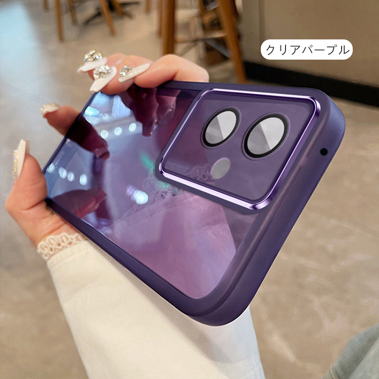 OPPO Reno11 F 5G ケース耐衝撃 カバー カメラ保護あり クリア 背面透明 かわいい  TPU ソフト ケース/カバー シンプル オッポ リノ11 F 5G アンドロイド |  | 05