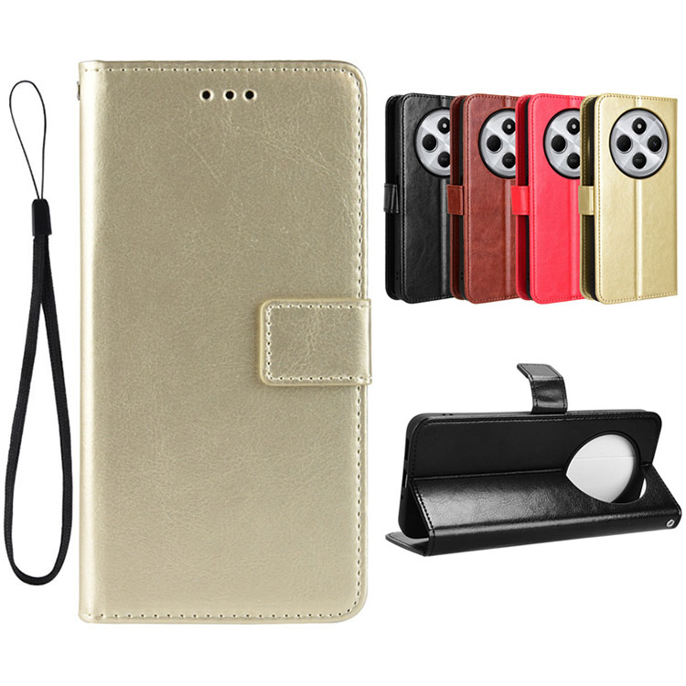 Redmi 14C �P�[�X �蒠�^ �J�o�[ �蒠�^PU���U�[�P�[�X �X�^���h�@�\ �X�g���b�v�t�� �֗��ȃJ�[�h���[�t�� ���� �V���I�~ ���b�h�~�[ 14C �V���I�~�[