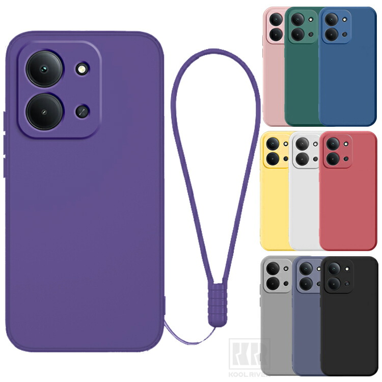 Redmi 15C 4G �P�[�X Redmi 15C 5G �J�o�[ �V���R�� �\�t�g �P�[�X �X�g���b�v�t�� �V���v�� ���� �V���I�~ ���b�h�~�[ 15C  �������� ������� �X�}�t�H