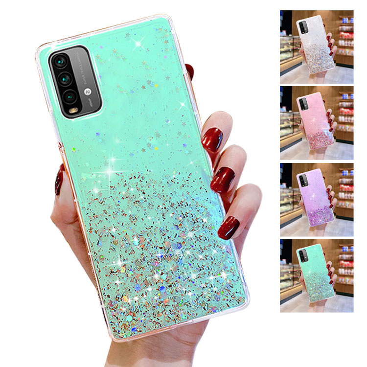 Xiaomi Redmi 9T �N���A�P�[�X ���킢�� ���炫�� �G���K���g ���f�B�[�X �ی�P�[�X �Ռ��z�� �J�o�[ �V���I�~ ���h�~9T 4G �\�t�g�P�[�X �X�}�z�P�[�X