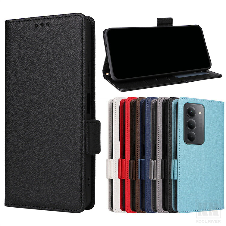 Redmi 15 5G�P�[�X �蒠�^ �J�o�[ �蒠�^PU���U�[�P�[�X �X�^���h�@�\ �J�[�h���[ PU���U�[ �ی�P�[�X �X�g���b�v�t�� �X�g���b�v�� ���� �V���I�~