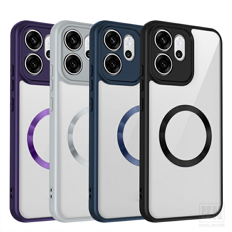 OPPO Reno16 5G �P�[�X �N���A �J�o�[ ���� Qi�[�d ���C�����X�[�d�Ή� TPU+�A�N���� �n�[�h�P�[�X ���킢�� ������ ������� �I�b�| ���m16 ��������