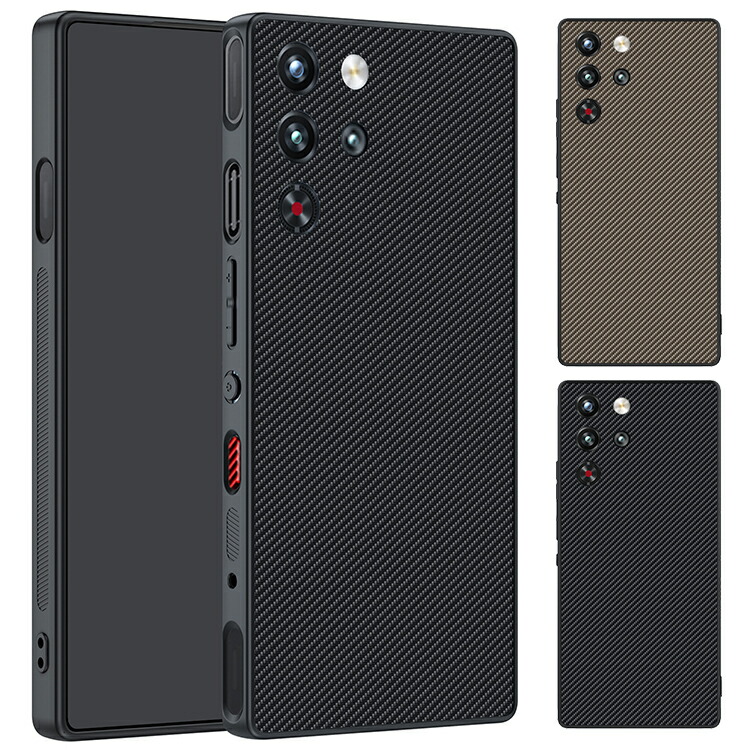 REDMAGIC 10 Pro P[X 10 Pro+ ϏՌ Jo[ PUU[ J[{ wʃP[X Xgbv Nubia krA bh}WbN10v / 10v vX
