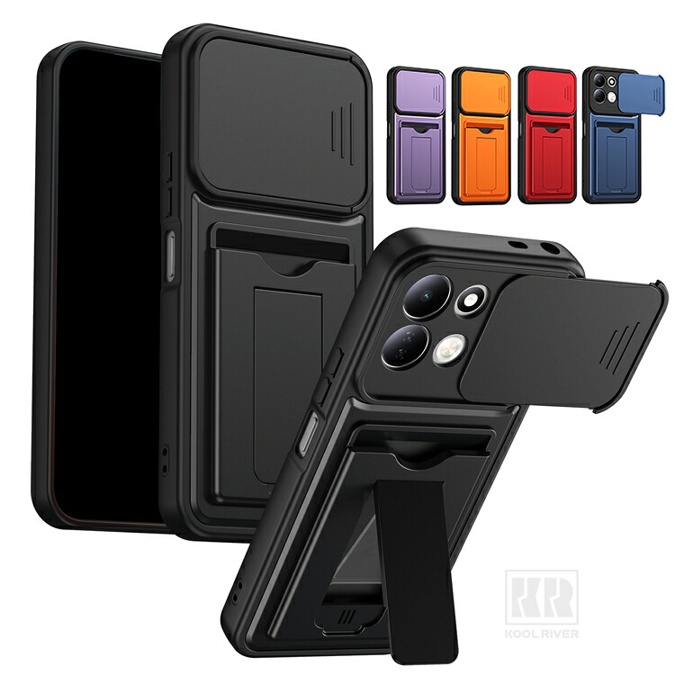 Redmi 17�p 4G/5G �P�[�X �ϏՌ� �J�o�[ �X���C�h���J���������Y�J�o�[�t�� �����Y�ی� �J�[�h���[�t�� �X�^���h�@�\ 2�d�\�� �V���I�~ ���b�h�~�[17�p