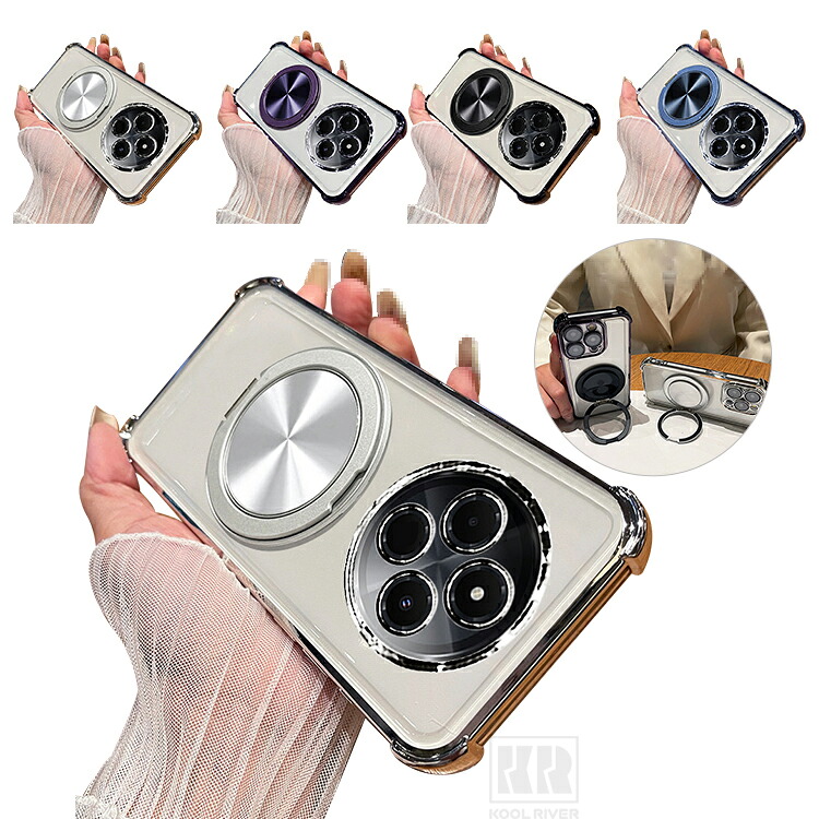 Redmi 17C �P�[�X �N���A �J�o�[ �����Y�J�o�[�t�� ���� ���b�L TPU �\�t�g�P�[�X �����^�X�}�z�����O�t�� �X�^���h�@�\ �O���b�^�[ �p �ی�