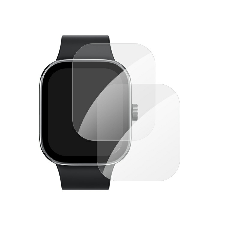 Redmi Watch 4 �K���X�t�B���� 2������ �����K���X �V���I�~ ���b�h�~�E�H�b�`4 �t���ی�v���e�N�^�[/�K���X �t�B���� �t���ی십���K���X