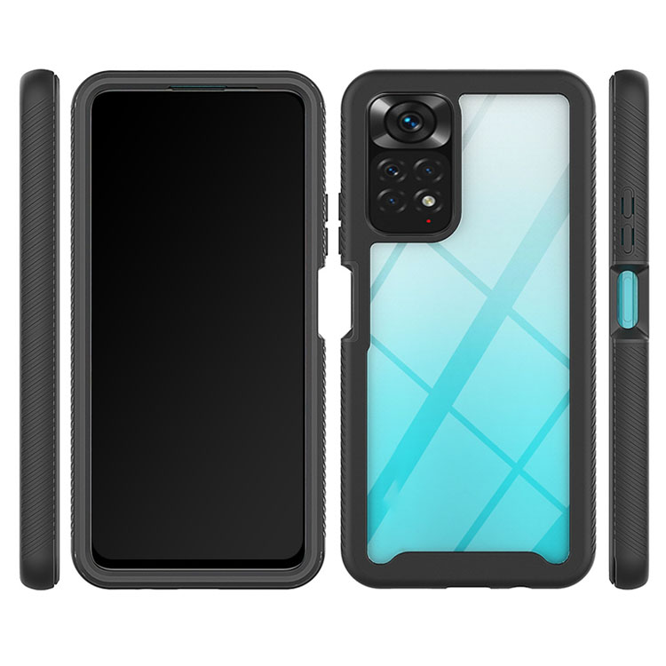 美品　Xiaomi Redmi Note 11 Pro 5G 本体とケース2個 Xiaomi Redmi Note 11 Pro 5G ケース 耐衝撃 カバー 背面透明 2重構造