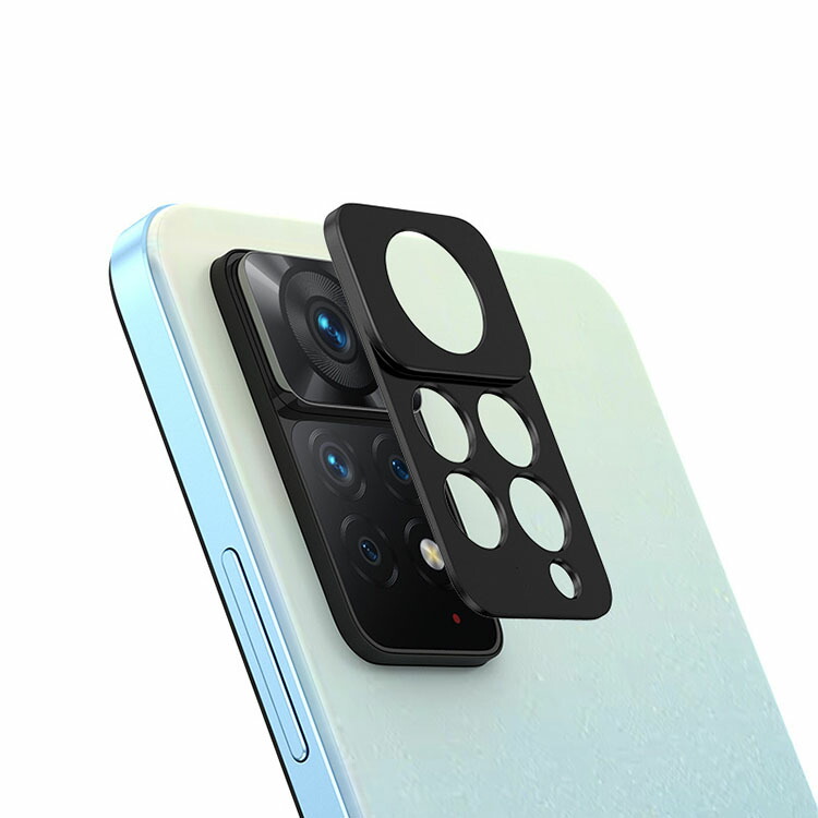 Xiaomi Redmi Note 11 Pro 5G カメラレンズ 2枚セット 保護 アルミカバー メタルカバー シャオミ リドミーノート11 プロ 5G レンズカバー レンズ