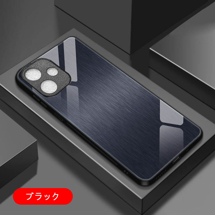 Redmi 12 5G ケース Note 12R カバー 背面強化ガラス 側面TPU シャオミ