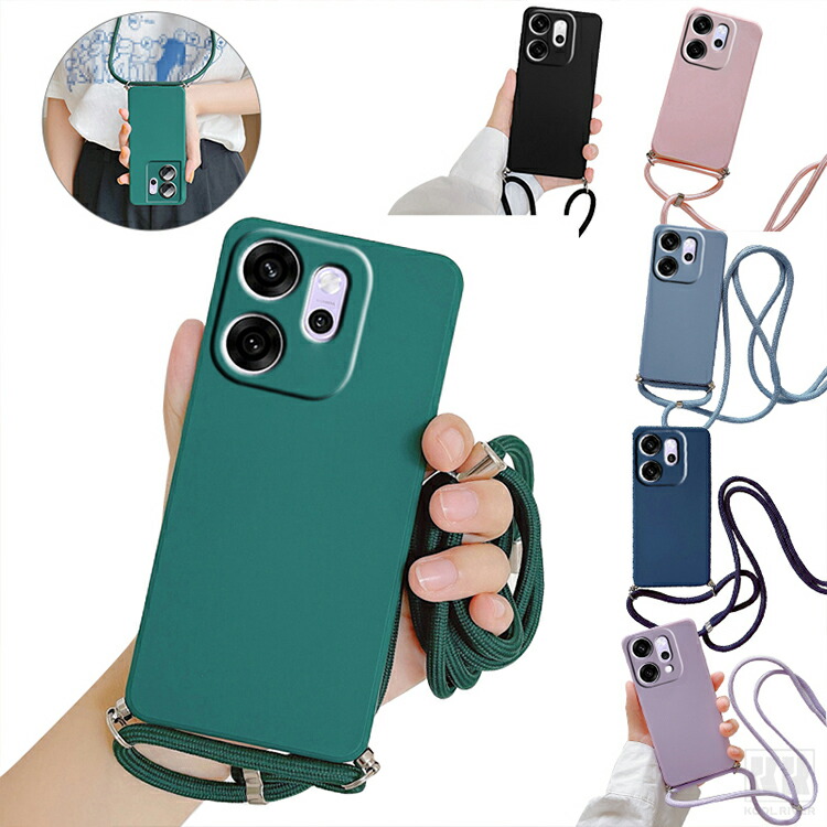 Reno15 A �P�[�X �X�}�z�V�����_�[ Reno15 F 5G  �J�o�[ �ϏՌ� �V�����_�[�X�g���b�v ���|���x���g�t�� �������߉\ TPU �\�t�g�P�[�X/�J�o�[ ����
