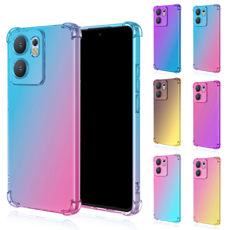 OPPO Reno15 A �P�[�X reno 15a �J�o�[ TPU �\�t�g�P�[�X �X�g���b�v�� �O���f�[�V���� �p �ی� �R�[�i�[�o���p�[ �X�g���b�v�z�[���t�� ���� ������