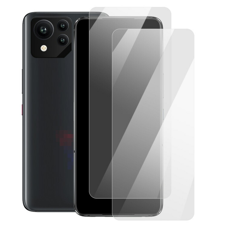 ROG Phone 8 本体 + 強化ガラス保護フィルム ROG Phone 8 ガラスフィルム 2枚入り 強化ガラス 液晶保護 9H