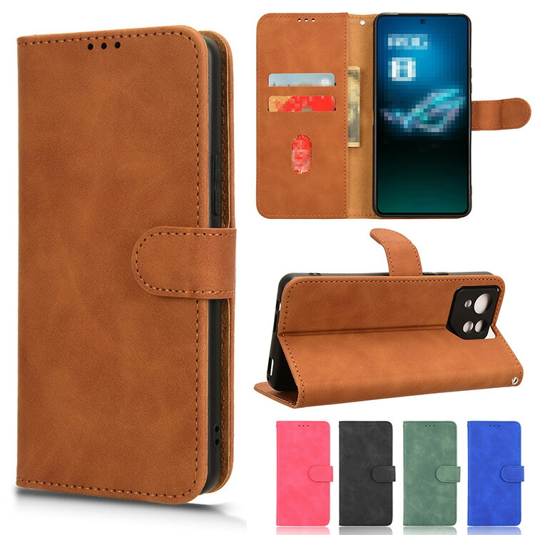 ROG Phone 8 �P�[�X ROG Phone 8 Pro �蒠�^ �X�^���h�@�\ �J�[�h���[ PU���U�[ �X�g���b�v�z�[���t�� ASUS �G�C�X�[�X ROG �t�H�� 8/8 �v�� �X�}�z�J�o�[
