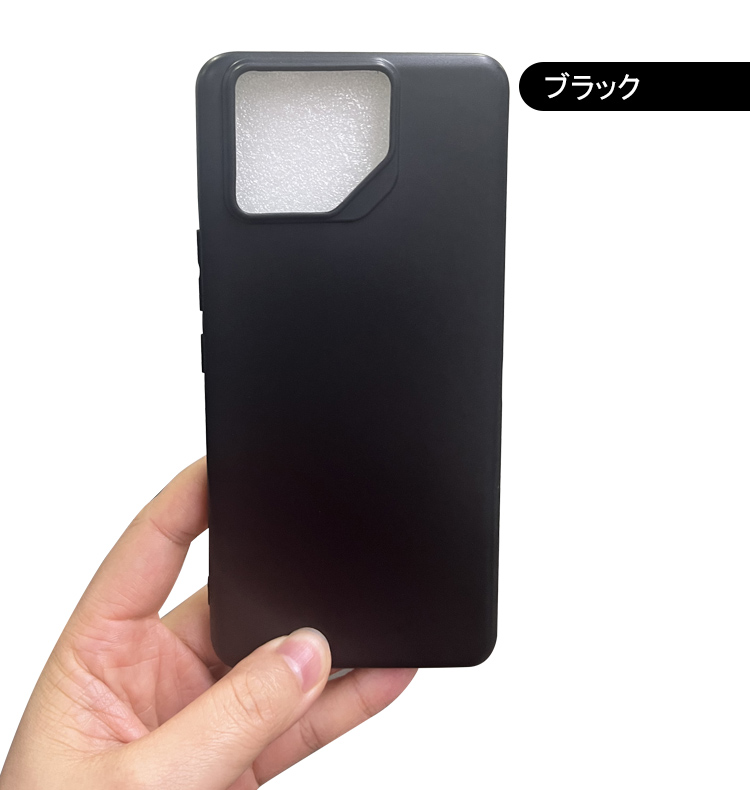 ROG Phone 8 ケース 耐衝撃 カバー マット ソフトケース TPU 薄型 軽量 ストラップ穴 おすすめ おしゃれ かわいい ASUS エイスース ROG フォン 8｜keitaiichiba｜06