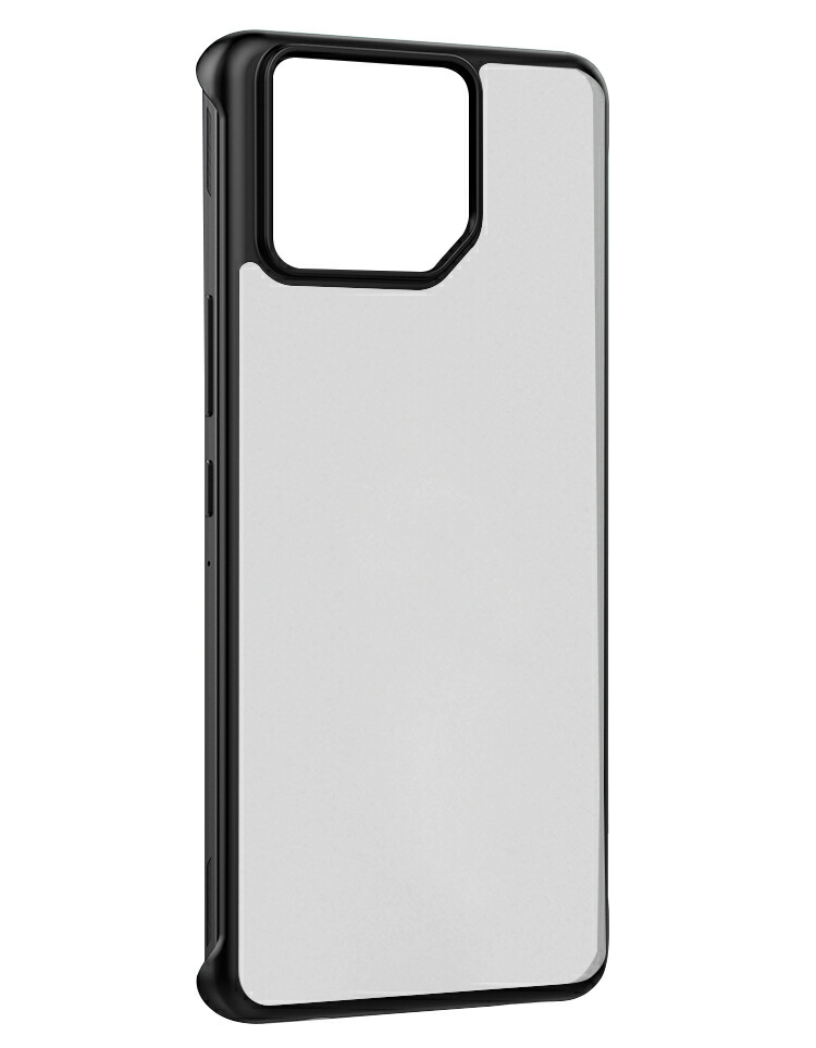 ROG Phone 8 ケース ROG Phone 8 Pro 耐衝撃 カバー シンプル 背面半透明 マット仕上げ 半透明 TPU+プラスチック ASUS エイスース ROG フォン8/8 プロ｜keitaiichiba｜03