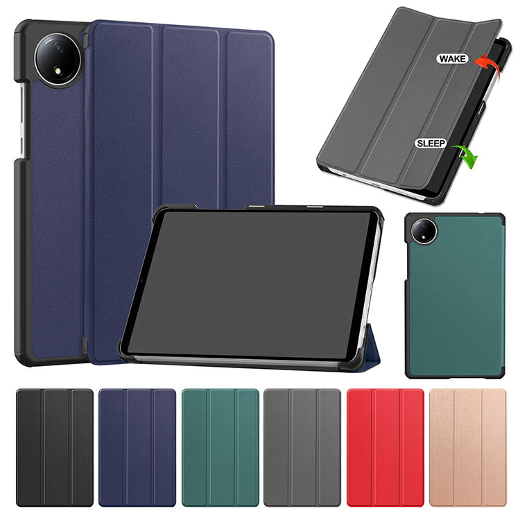 Redmi Pad SE �P�[�X 8.7�C���` �蒠�^ �J�o�[ PU���U�[ �X�^���h�@�\ �Ռ��z�� �V���v�� ������� �蒠�^PU���U�[�P�[�X/�J�o�[ �^�u���b�g�P�[�X