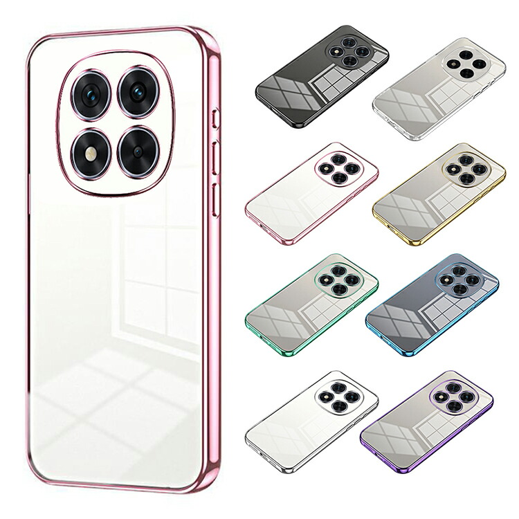 Redmi Note 15 �P�[�X Note 15 Pro/Note 15 Pro+ �N���A�P�[�X/�J�o�[ �ϏՌ�  �N���A ���� ���b�L TPU �\�t�g�P�[�X  �X�g���b�v�� ������ ���� �V���I�~