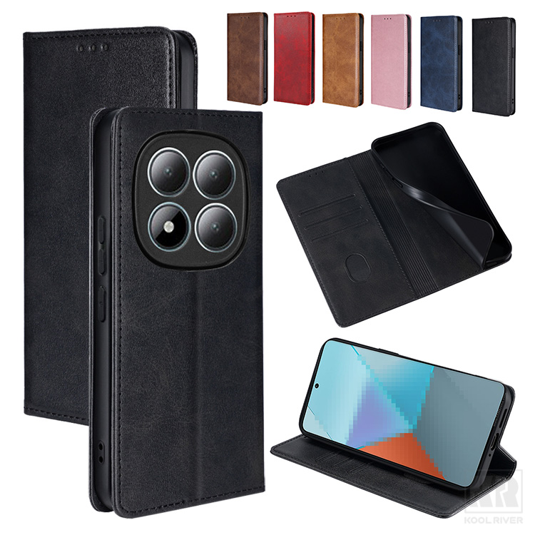 Redmi Note 15 5G �P�[�X Note 15 Pro 5G / Note 15 Pro+ 5G �蒠�^ �J�o�[ PU���U�[ �蒠�^PU���U�[�P�[�X �X�^���h�@�\ �J�[�h���[ ���� �V���I�~