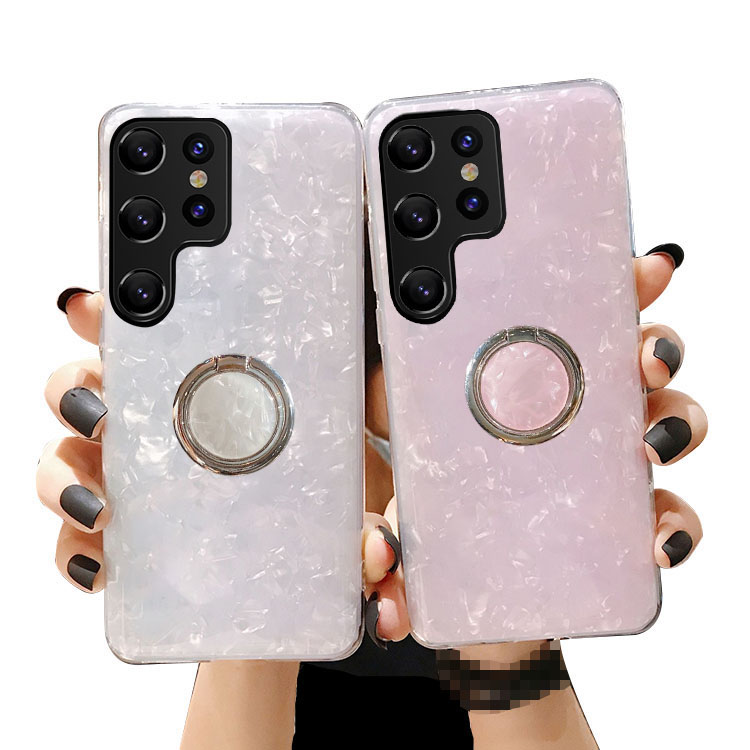 Galaxy S22/S22＋/S22 Ultra クリアケース インスタ映え 透明 かわいい