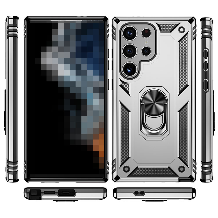 Galaxy S24 ケース S24+/S24 Ultra カバー スタンド機能 マグネット式