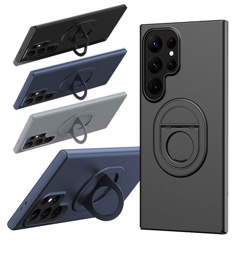 Galaxy S24 �P�[�X S24+/S24 Ultra �J�o�[ ��̌^�����O�t�� ��̌^�����O�t�� �X�^���h�@�\ �A���h���C�h �P�[�X Samsung S24+/S24 Ultra �X�}�z