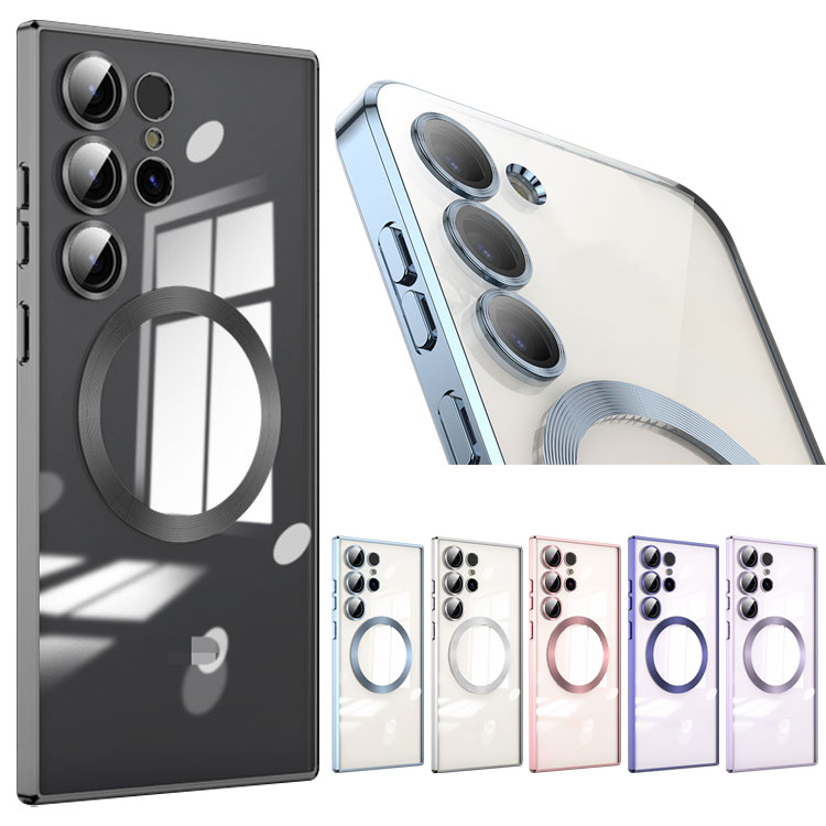 【ラッピング不可】 Galaxy アルミ 対応 ワイヤレス充電 Qi充電 ケース バンパー S24 スマートフォン本体
