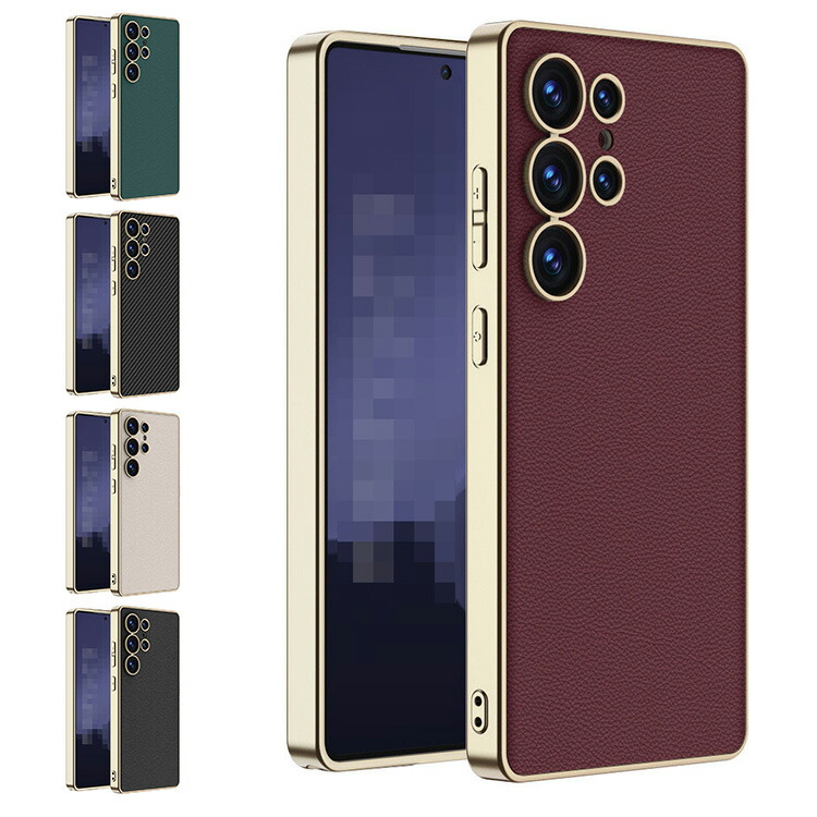 Galaxy S25 �P�[�X �ϏՌ� �J�o�[ TPU ���b�L PU���U�[��/�J�[�{���� �P�[�X �V���v�� S25+/S25 Ultra Samsung �T���X�� �M�����N�V�[ S25/S25 �v���X/S25