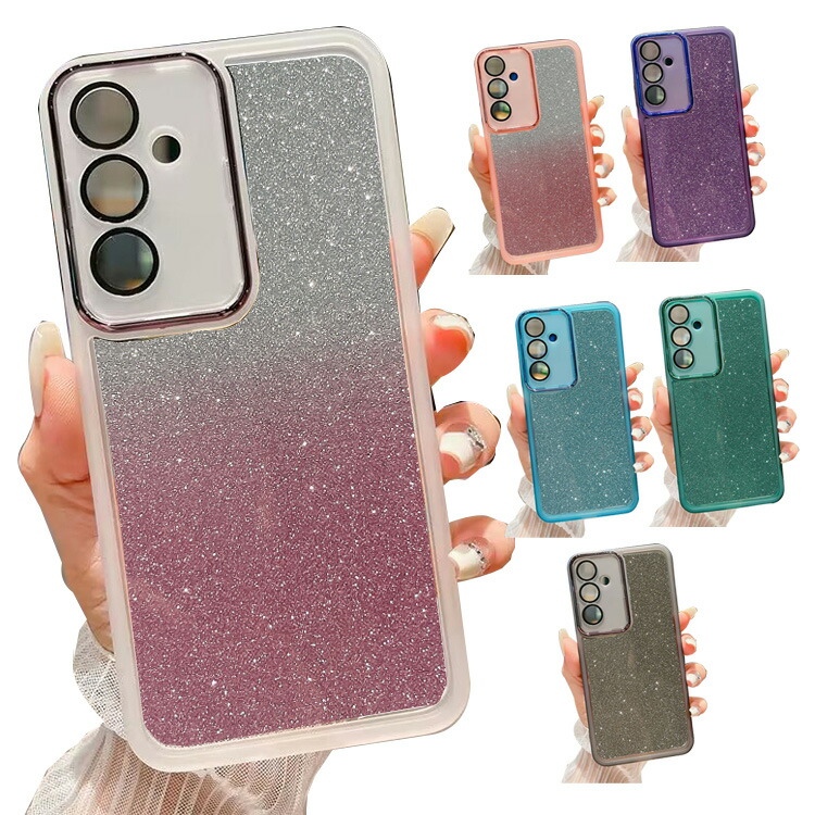 Galaxy S25 FE �P�[�X TPU �\�t�g�P�[�X �O���b�^�[ ���炫��  ���� �L���L�� ������ �f�R Samsung �T���X�� �M�����N�V�[ S25 FE