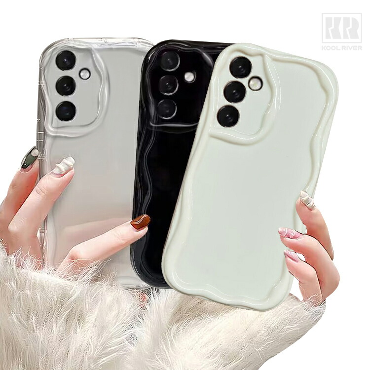 Galaxy S26 �P�[�X �N���A �E�F�[�u �g�^ �Ȃ݂Ȃ� �J�o�[ �N���A ���� �ϏՌ� �g�� TPU �\�t�g �P�[�X �X�g���b�v�� �V���v�� S26+/S26 Ultra Samsung