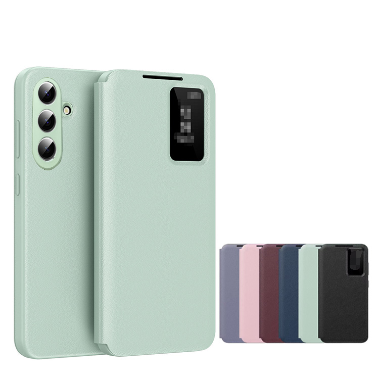 Galaxy S26 ケース S26+/S26 Ultra 手帳型 カバー 二つ折り PUレザー
