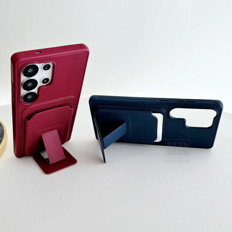 Galaxy S26 ケース S26+/S26 Ultra カバー PUレザー+プラスチック