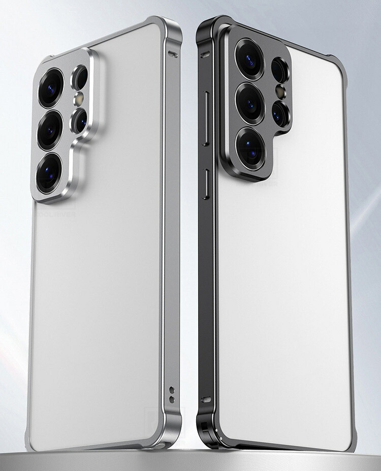 Galaxy S26 ケース アルミ バンパー かっこいい アルミサイドバンパー