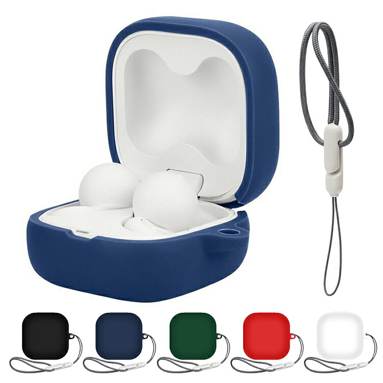 LinkBuds Clip �P�[�X WF-LC900 �J�o�[ �V���R�� �V���v�� �X�g���b�v�t�� �ی�J�o�[ ���C�����X�C���z�� �������� ������� �J�o�[ ���h�~ �P�[�X Sony