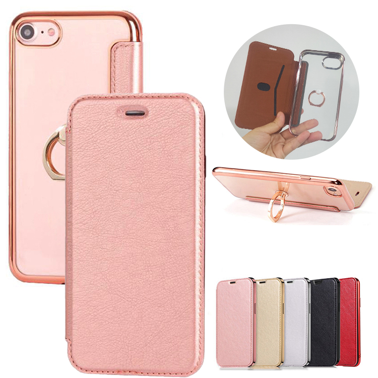 iPhone17e / iPhone16e �P�[�X �蒠�^ �J�o�[ �蒠�^PU���U�[�P�[�X �w�ʓ��� ���b�L TPU �\�t�g�P�[�X ��̌^�X�}�z�����O�t�� �J�[�h���[ �X�^���h�@�\ ������