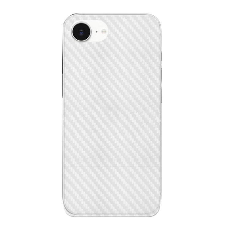 iPhone16e 背面保護フィルム バックフィルム 2枚入り カーボン調