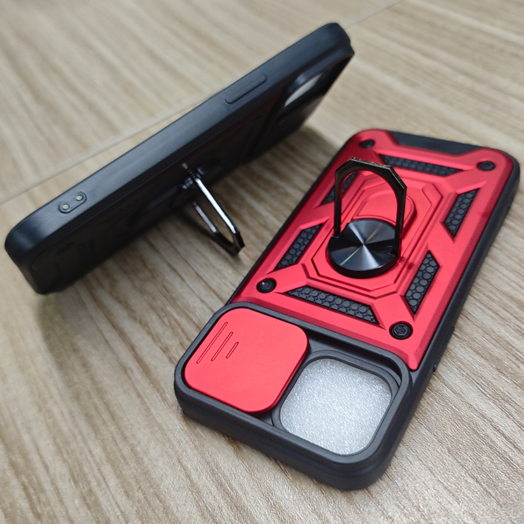 HDR-PJ760Vレンズカバー、ケース付き iPhone16 ケース 耐衝撃 カバー スライド式カメラレンズカバー