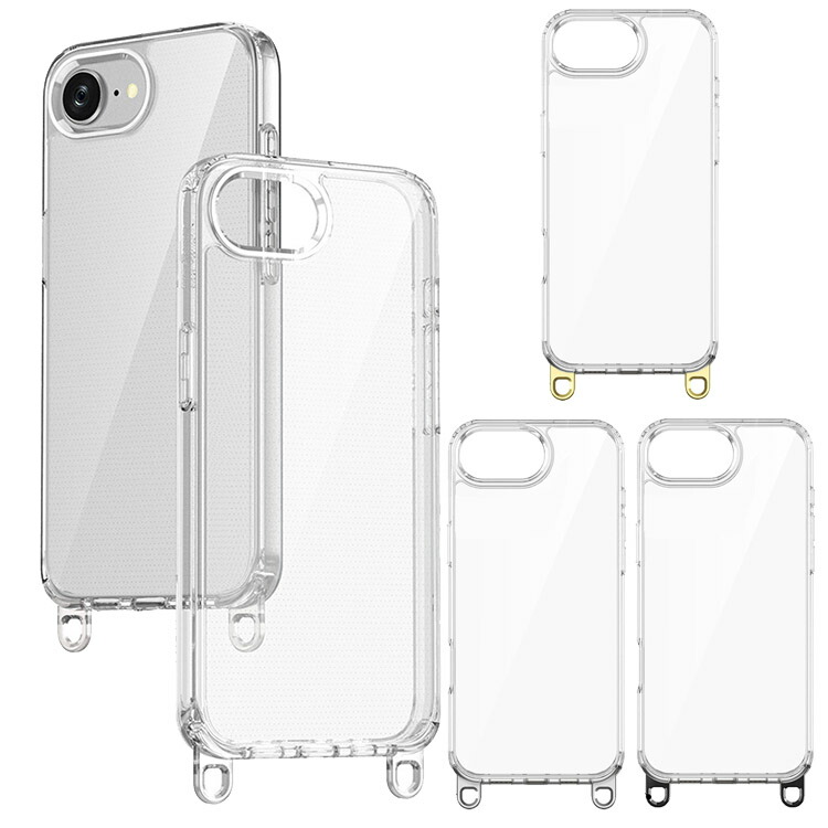 iPhone16e �N���A �P�[�X/�J�o�[ ���� ���b�L �v���X�`�b�N �n�[�h�P�[�X �X�g���b�v�� ���� ������ �V���v�� �X�g���b�v�z�[���t�� Apple �A�b�v��