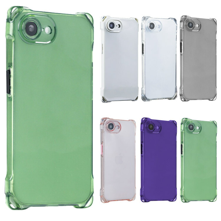 iPhone16e  �N���A �P�[�X  �ϏՌ� �J�o�[ TPU+�v���X�`�b�N ������ �p �ی� �R�[�i�[�o���p�[ Apple �A�b�v�� �A�C�t�H�� 16e  �������� �������