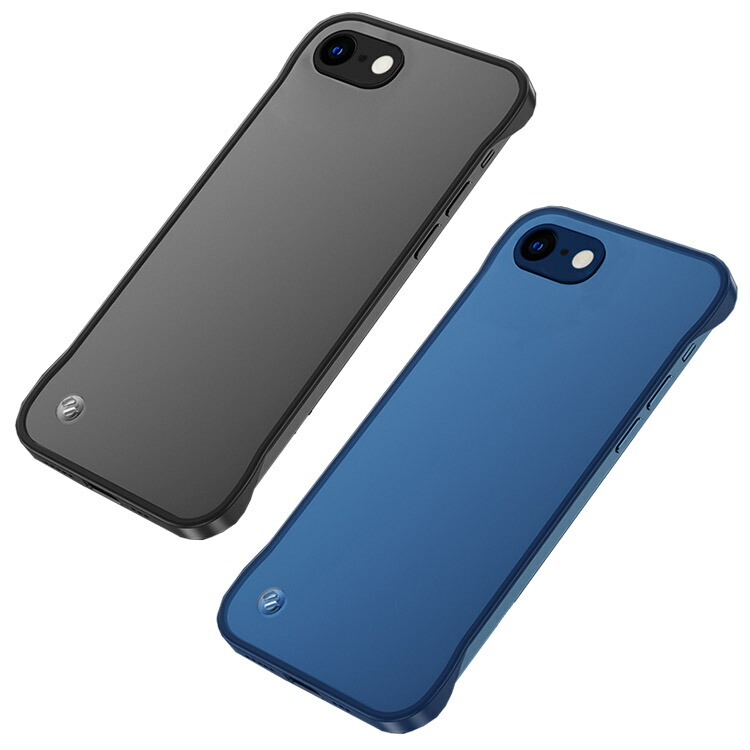 iPhone17e / iPhone16e �N���A�P�[�X  �J�o�[�ϏՌ� �}�b�g�w�ʔ����� TPU+�v���X�`�b�N �X�g���b�v�� �V���v�� �p �ی� �R�[�i�[�o���p�[ Apple