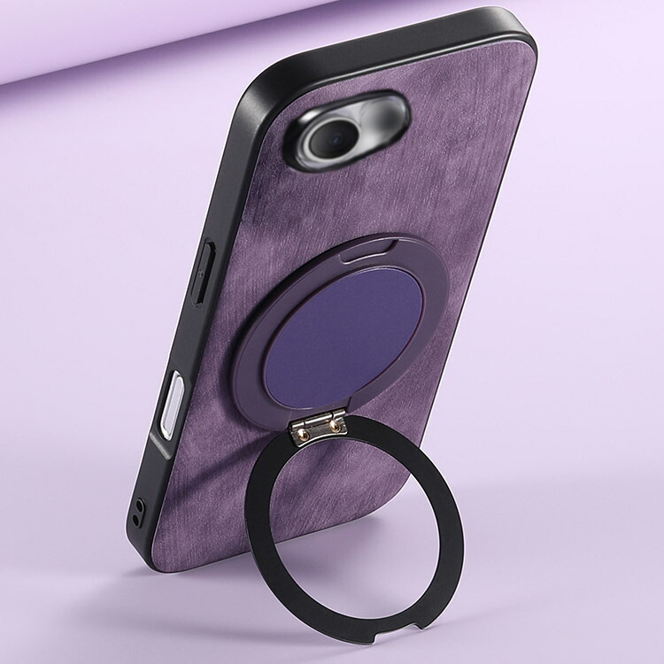 iPhone16e 耐衝撃 ケース スリム 背面PUレザー Qi充電 ワイヤレス充電