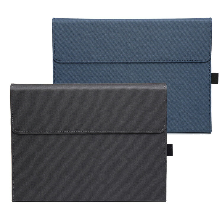 Surface Pro �P�[�X 12�C���` �ϏՌ� �N���A �J�o�[ �蒠�^ ���� �L�����o�X�� ���킢�� PU���U�[ ���킢��PU���U�[�P�[�X�X�^���h�@�\ �y���z���_�[