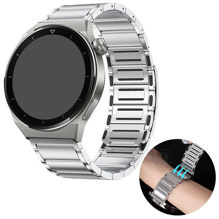 ���炾���C�g Watch MH-W01 �o���h �x���g �X�e�����X �}�O�l�b�g�t�� ���C�t�� �o���h�� 20mm �������X�g�o���h/�����o���h/�����x���g ���� ������