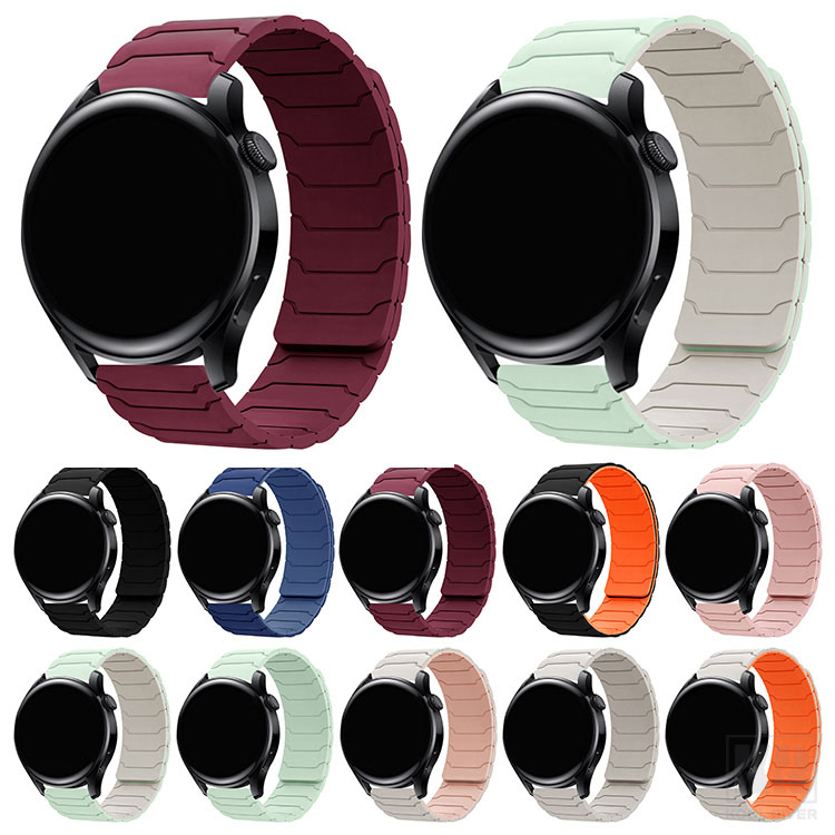 ���炾���C�g Watch MH-W01 �o���h  �x���g �}�O�l�b�g�t�� ���C�t�� �V���R�� �o���h�� 20mm �������X�g�o���h/�����o���h/�����x���g ���� ������