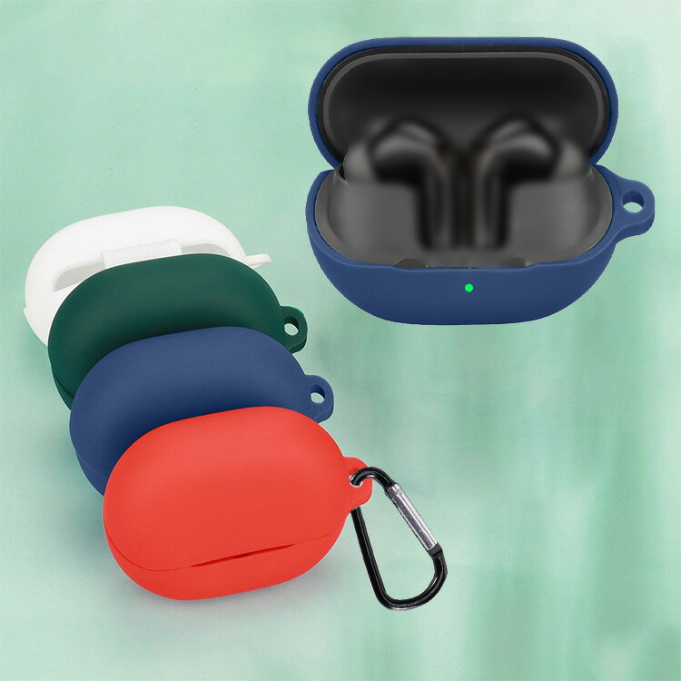 SoundPEATS Air5 Pro ケース シリコン シンプル カラビナ付き