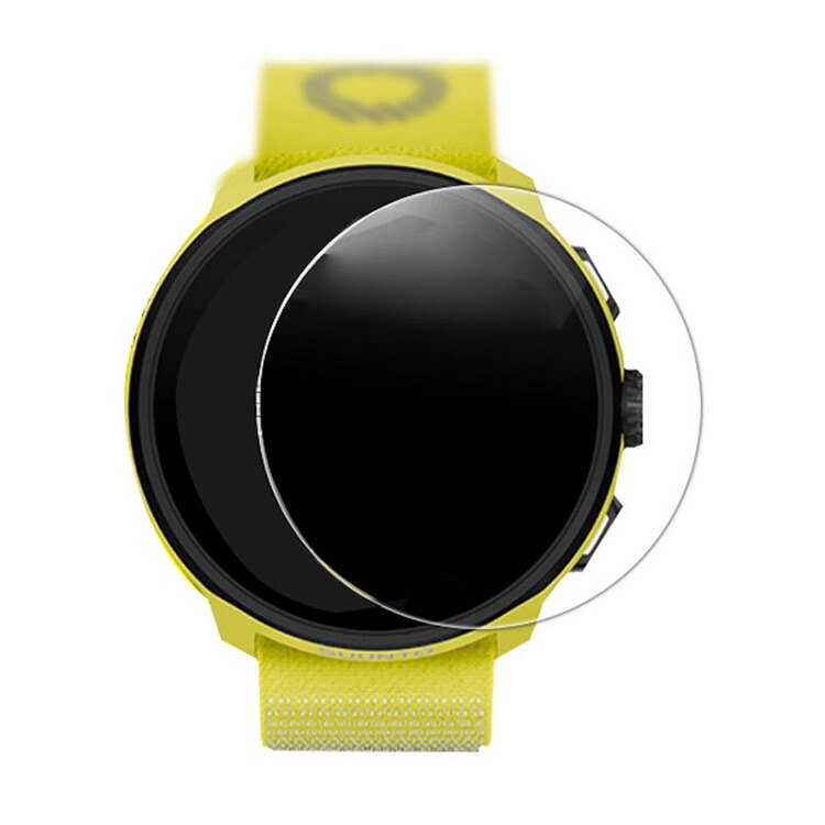 SUUNTO Run �K���X�t�B���� �����K���X 2���Z�b�g �t���ی�v���e�N�^�[/�K���X �t�B���� �t���ی십���K���X �X���g ���� ���˖h�~ �d�x9H