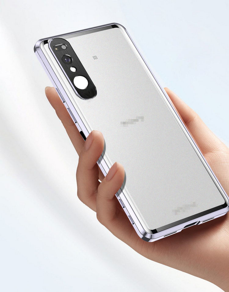 Sony Xperia 5 III SOG05 SO-53B ケース/カバー アルミバンパー